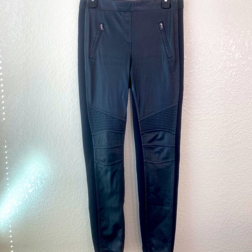 BCBGMaxAzria biker leggings